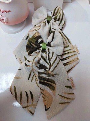 Minval Otomatik Klipsli, Kumaştan Saç Tokası