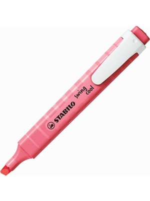Kitabevimden Stabilo Fosforlu Kalem ( 10 Adet ) Swing Cool Pastel Gül Pembe 275/150-8