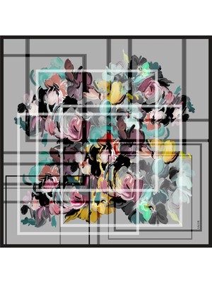 Aker Sura  Ipek Krep Saten Eşarp