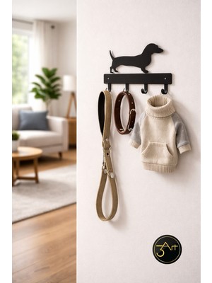 Köpek Aksesuar Askılığı – Tasma, Kayış ve Aksesuar Organizer - Dekoratif Askı