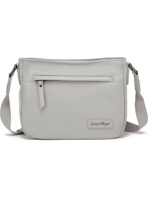 Smart Bags Kadın Çapraz Postacı Çanta Su Geçirmez Çok Gözlü Hafif Premium Günlük Çanta 3324