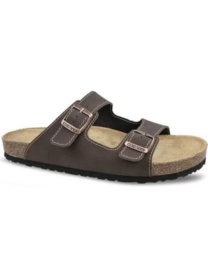 Ceyo 9910-M1 Kahverengi Ortopedik Erkek Terlik