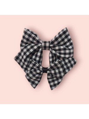 Minval Anne Kız 8 cm  ve 7 cm Otomatik Klipsli Fiyonk Toka