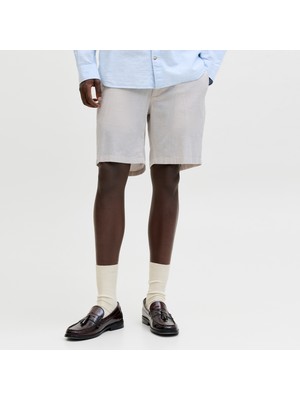 Jack & Jones Erkek Keten Cepli Chino Sort - Dave