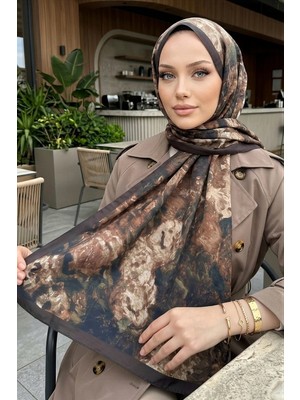 İmaj Butik Kahverengi Ipekhan Seren Şal