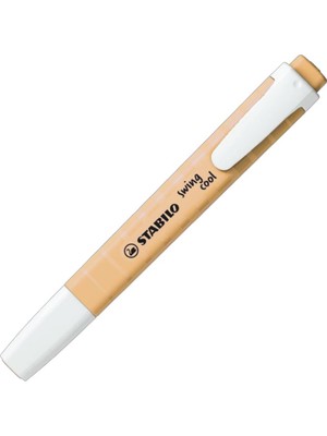 Kitabevimden Stabilo Fosforlu Kalem Swing Cool Pastel Mat Turuncu (10 Lu Paket)