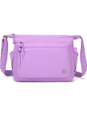 Smart Bags Kadın Çapraz Postacı Çanta Su Geçirmez Çok Gözlü Hafif Premium Günlük Çanta 3146-8