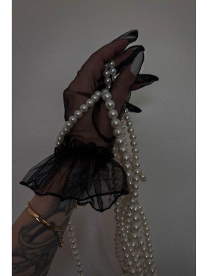 BMD Sandra Tül Eldiven - Siyah