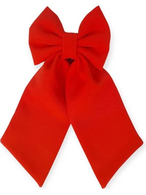 Minval Büyük Boy 8 cm Otomatik Metal Klipsli Fiyonk Toka