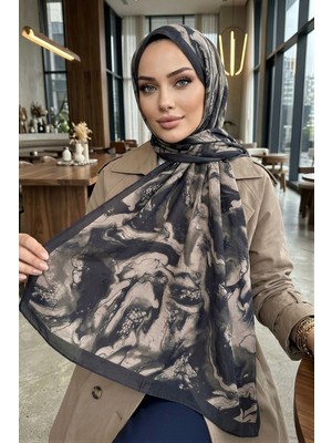 İmaj Butik Siyah Ipekhan Seren Şal