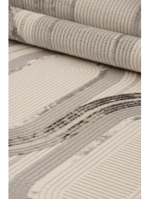 Kashe Halı Klas 5073 Antrasit Salon Halısı Oturma Odası Halısı Koridor Halısı Mutfak Halısı Modern Makine Halısı