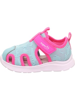 Superfit Wave Kız Çocuk Sandalet - Mavi Pembe 000481-7510
