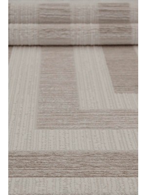 Kashe Halı Klas 5070 Bej Salon Halısı Oturma Odası Halısı Koridor Halısı Mutfak Halısı Modern Makine Halısı