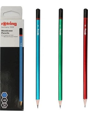 Kitabevimden Rotring Kurşun Kalem Mercanlı 2090065 (12 Li)