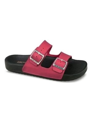 Ceyo Bahama-10ı Fuşya Ortopedik Kadın Terlik