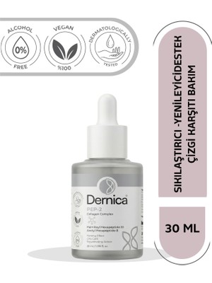 Dernica Pep-2 Collagen Complex - Kırışıklık Karşıtı & Sıkılaştırıcı Yoğun Bakım Kolajen Serum