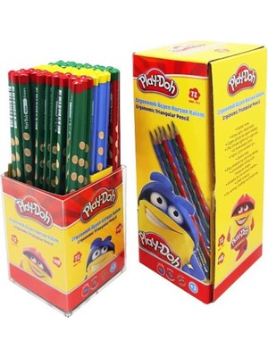 Kitabevimden Play-Doh Kurşun Kalem Oluklu 72 Li PLAY-KK023