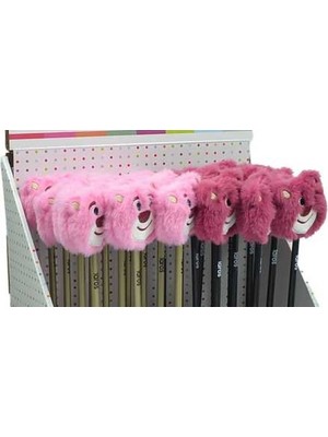 Kitabevimden Unick Color Kurşun Kalem Pembe Ayıcık Tepeli 7711