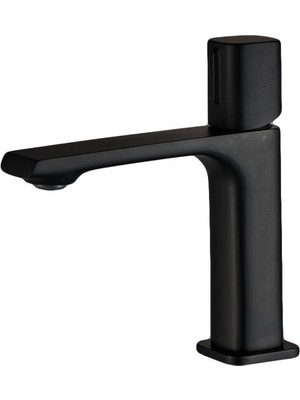 Creavit AL1500S Alfa Lavabo Bataryası - Mat Siyah