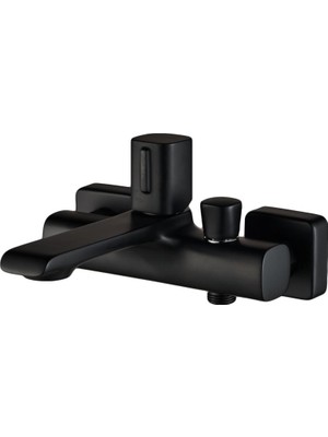 Creavit AL2500S Alfa Banyo Bataryası - Mat Siyah