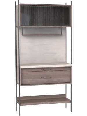 Doğtaş Calista Tv Ünitesi Kütüphane Kitchenet Modül