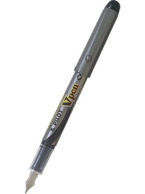 Kitabevimden Pilot Dolma Kalem Vpen Silver Siyah Svp-4m-B