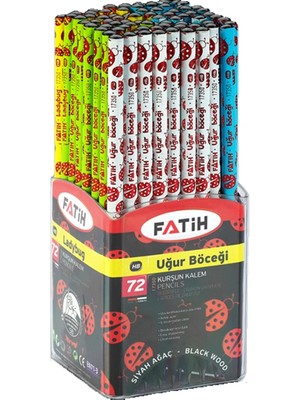 Kitabevimden Fatih Kurşun Kalem Siyah Lata Uğur Böceği 17350