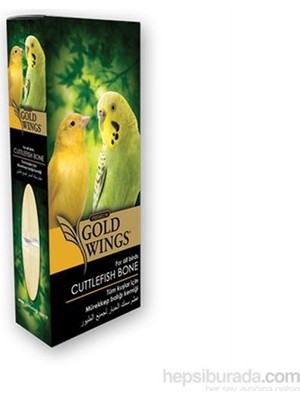 Gold Wings Mürekkep Balığı (Kalamar) Kemiği Kuş Gaga Taşı S