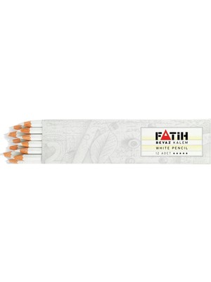 Kitabevimden Fatih Kopya Kalemi Beyaz 29200 (12LI)
