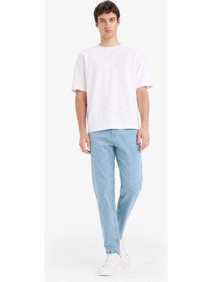 DeFacto Slım Tapered Fıt Düz Paça Jean PANTOLON F1917AX25AU