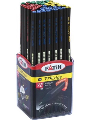 Kitabevimden Fatih Kurşun Kalem Siyah Lata Triedge (72 LI)17500