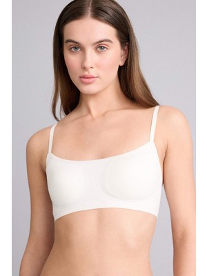DeFacto Pamuklu Çıkarılabilir Kap Pedli Balensiz Tişört Bra G1691AX26SP