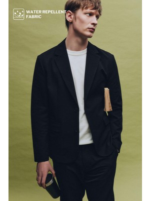 DeFacto Modern Fit Krinkıl Blazer Ceket F9819AX26SP