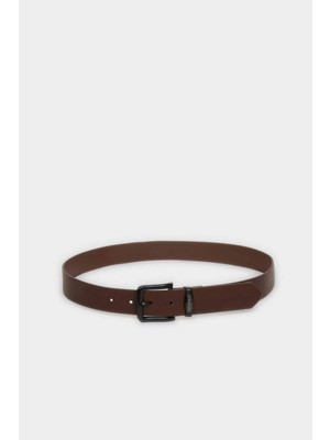 DeFacto Erkek Dikdörtgen Toka Suni Deri Günlük Kemer G9034AXNS