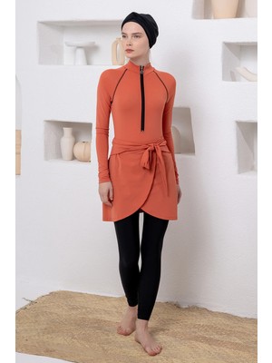 Adasea Robb Likralı Uzun Kollu Teaettür Mayo 1114