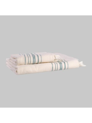 Sarev Rio %100 Pamuk Yeşil Havlu 50*90CM