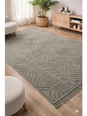 Sisal ve Kadife Halılar 4m² ve 6m² Kaymaz Taban