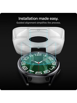 Galaxy 6 (47MM) Cam Ekran Koruyucu Kolay Kurulum Glas.tr Ez Fit Slim Hd (2 Adet) - AGL07066