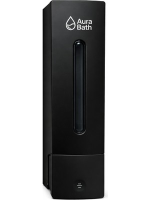 Aura Bath Duvara Monte Sıvı Sabunluk Şampuan Dispenseri Sızdırmaz Tekli Banyo Organizer 400ML