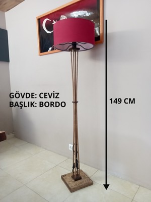 Balsa Dekor Ahşap Lambader
