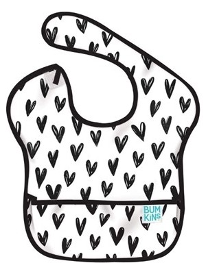 Bumkins Superbib Önlük Hearts (6-24 Ay)