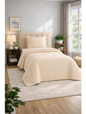 Modern Line Premium 2 Parça Battaniye Seti Özel Çantalı 150X220 cm Yastık Kılıfı 50X70 cm 1 Adet