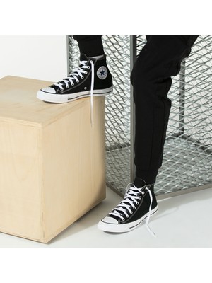 Converse Chuck Taylor All Star Malden Street Siyah Sneaker Kadın Nefes Alabilir Yapı İle Koşu Ve Yürüyüş İçin İdeal