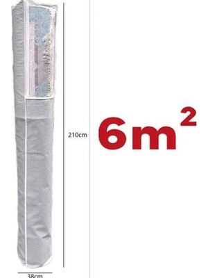 Urfakent Buffer® Pencereli Halı Hurcu Toz Geçirmez Sağlam Dayanıklı Hurç Organizer 6m²