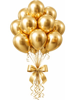 Gemar Balon,gold Krom Balon 25 ADET.