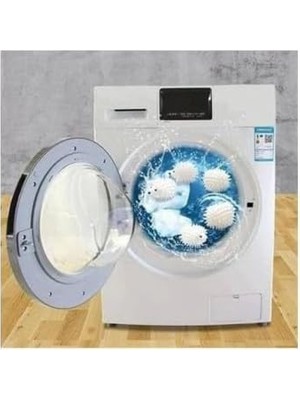 mt Store 01 Kirpi Tasarımlı Çamaşır Tüy Toplayıcı, Eva Köpük, 8x3 Cm, Standart Boy, Beyaz