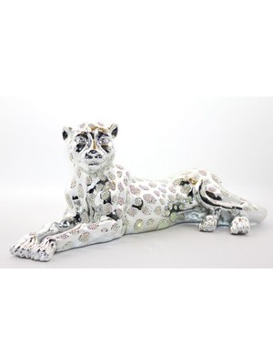 Urfakent Polyester Oturan Kaplan Figürü