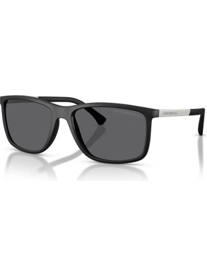 Emporio Armani 4058 506381 58 Erkek Güneş Gözlüğü Polarize Lens ve UV Koruma Özellikli