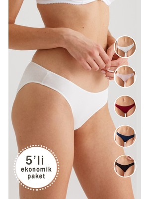 Pierre Cardin 2050 Kadın Noshow Bikini 5Li Paket Külot