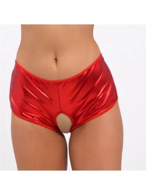 MK Beykoz Fantezi Kırmızı Özel Bölgeleri Açık Parlak Külot TG270048 - L